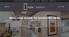 Desktop Screenshot of lyonshadowcreek.com